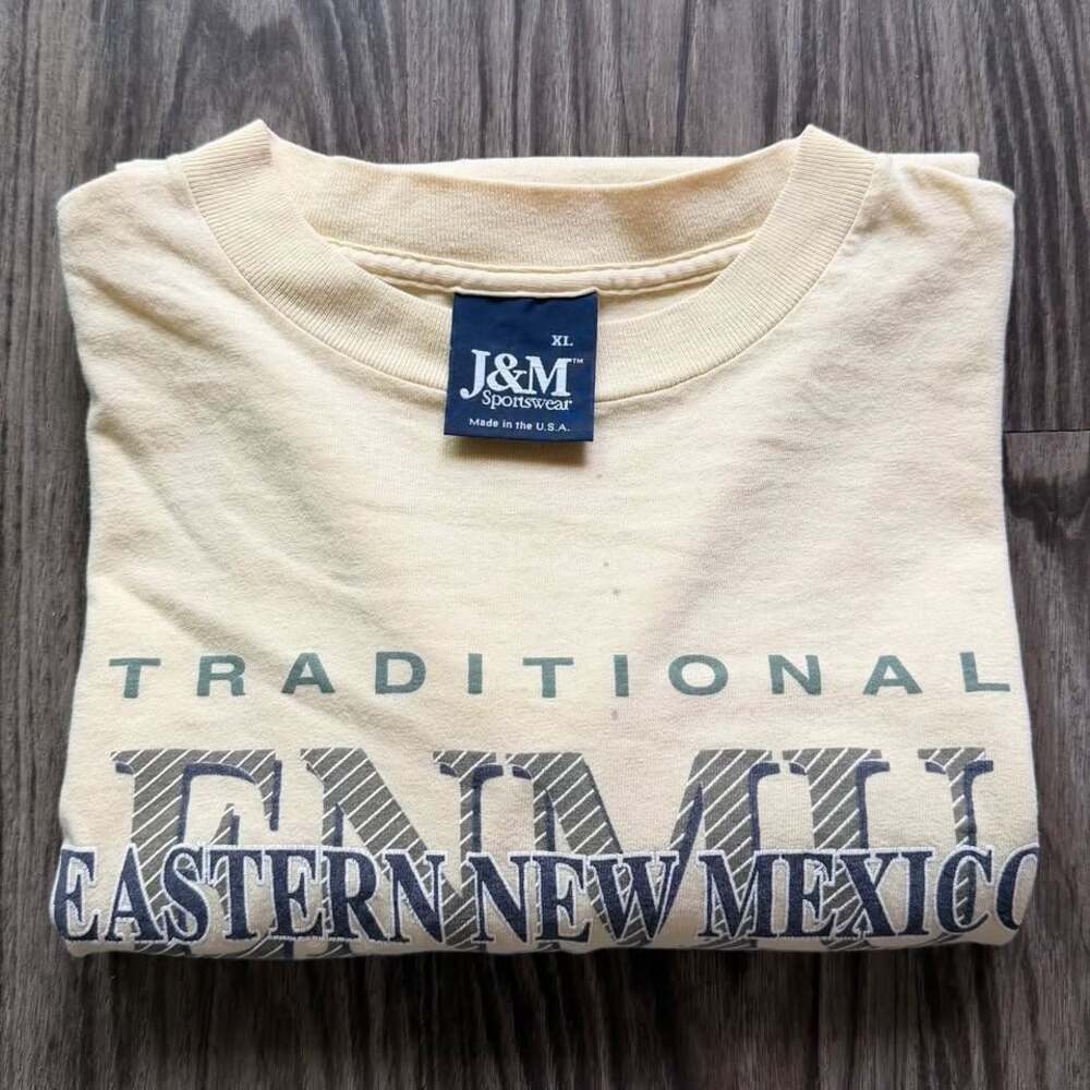 Vintage Eastern New Mexico University Greyhounds T-Shirt ‘90s J&M Sportswear